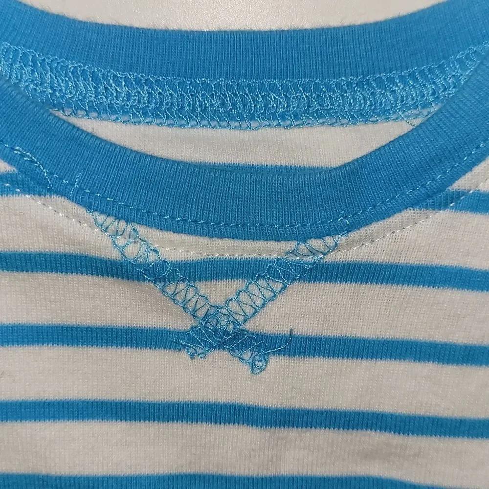 3 for $10! Carter's Newborn Blue Striped T-shirt